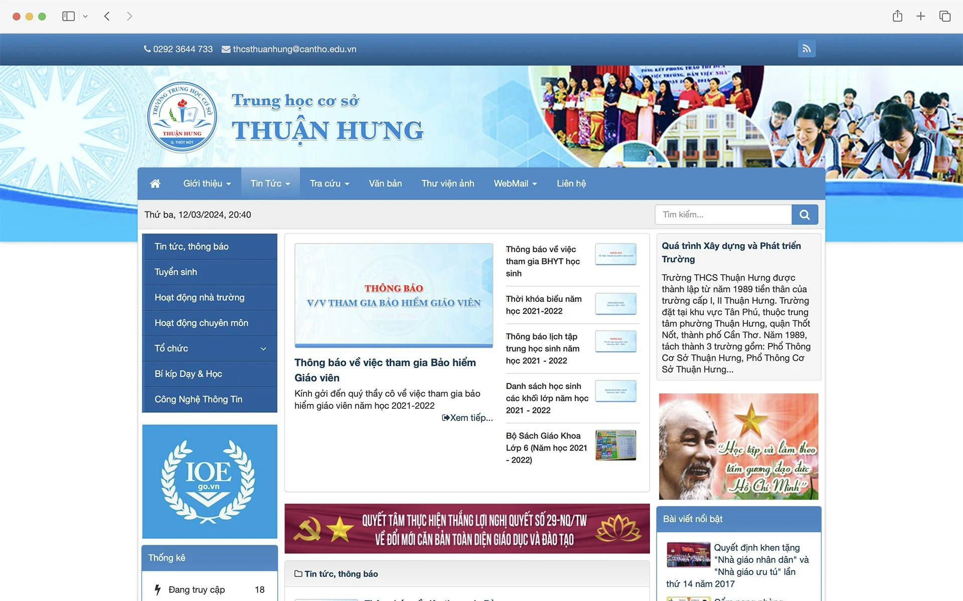 Trường THCS Thuận Hưng